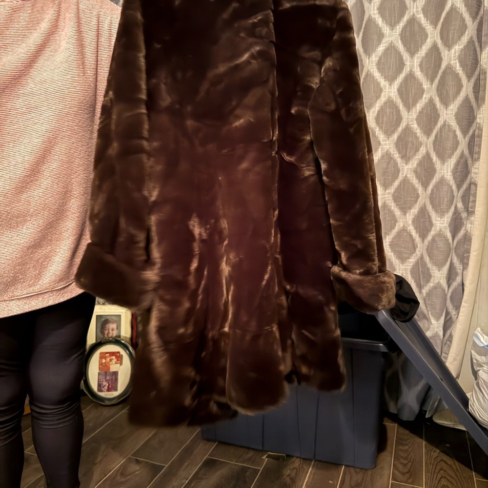 Pamela McCoy Rich Chocolate Teddy Jacket